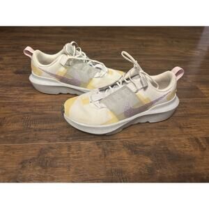 Nike Shoes Crater Impact GS Coconut Milk Pink Foam DB3551-103 Youth Size 6Y